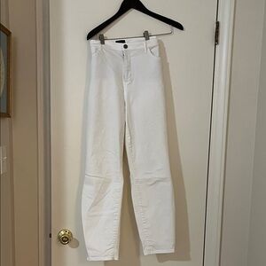 Talbots White Straight-Leg Jeans